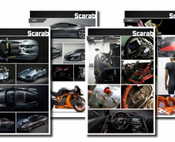 ボートのデザインは最新スポーツカーとスポーツウエアから