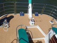 施工例紹介　上品な趣のある屋形船へと変身