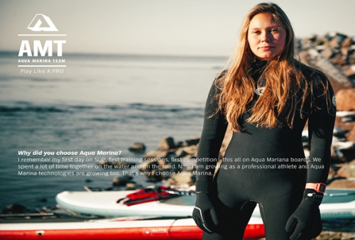 【アクアマリーナサポートプレイヤー】ロシアSUPチーム代表 ANASTASIA