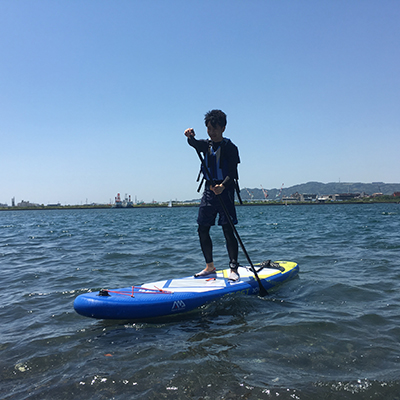 【アクアマリーナ】アウトドアショップSWENのSUP体験会に参加しました！