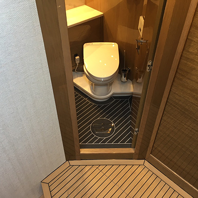 プリンセス49に施工しました。(トイレ編)