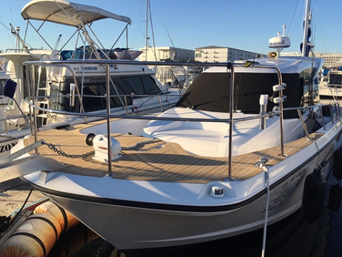 YAMAHA DFR-33に施工しました。 (デッキ編)