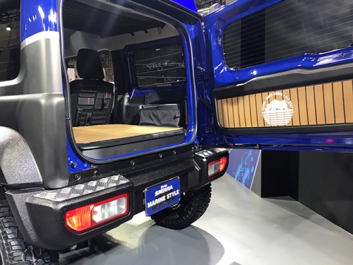 東京オートサロン2020　 ジムニー シエラ に施工頂きました