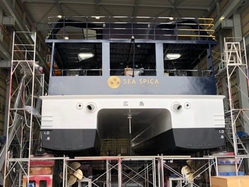 観光型高速クルーザー「SEA SPICA」（シースピカ）にフレキシチーク施工のご紹介 ～後編～