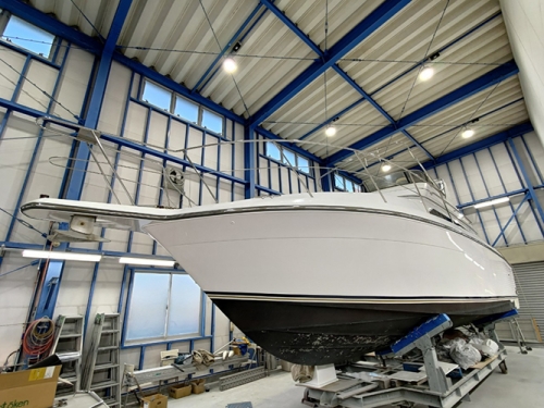 カーバー 380 サンテゴにフレキシチーク施工のご紹介