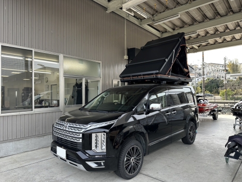 【ルーフテント取付事例】デリカD:5