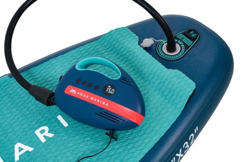 SUPやボートの準備がスムーズに！AQUA MARINAの電動ポンプ使い方＆特徴