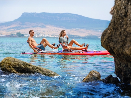 2026年 aquatone最新モデル｜ペダルで進むSUP × 超軽量パックラフト