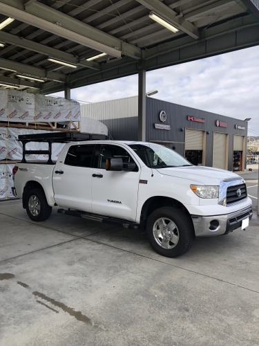 【ルーフテント取付事例】タンドラ