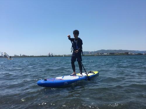 【アクアマリーナ】アウトドアショップSWENのSUP体験会に参加しました！