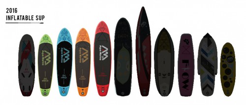 【AQUA MARINA 】2016年のSUPは人気モデルがデザインを一新！